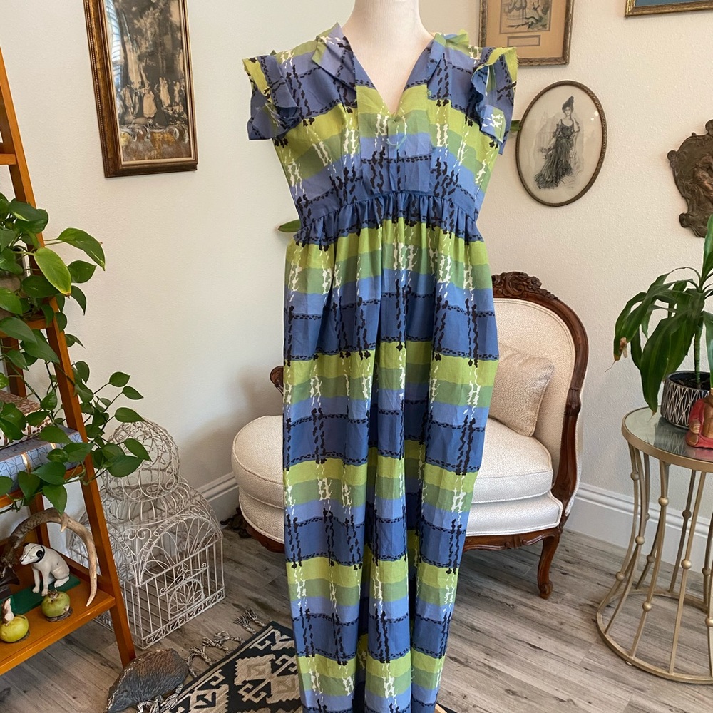 Vintage handmade sixties maxi dress